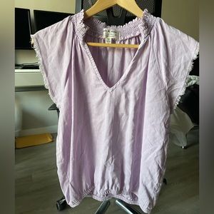 Cloth & stone by Anthropologie lavender top size small